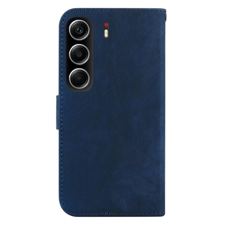 For Tecno Camon 40 Little Tiger Embossed Leather Phone Case