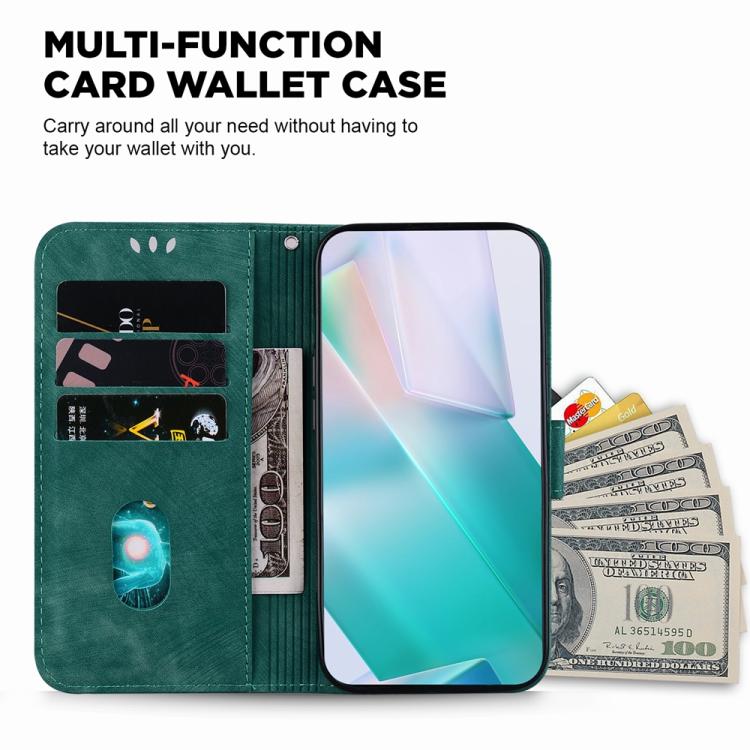 For Tecno Camon 40 Pro 4G Little Tiger Embossed Leather Phone Case