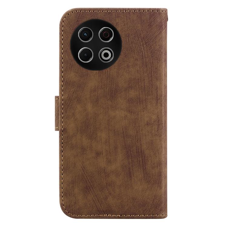 For Tecno Spark 30 Pro Little Tiger Embossed Leather Phone Case