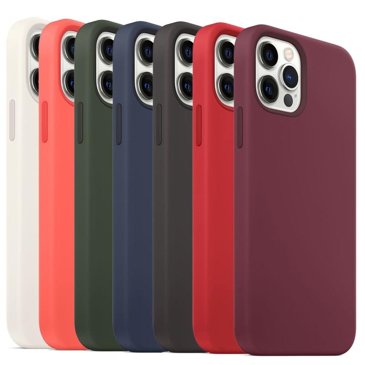 For iPhone 16 Pro Liquid Silicone Full Coverage MagSafe Phone Case