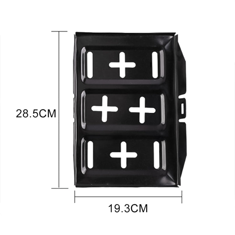 Car Universal Battery Bracket Adjustable Battery Fixed Holder + Base Tray, Size:28.5cm Base + 19cm Bracket