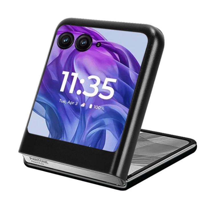 For Motorola Razr 60 Wristband Leather Back Phone Case