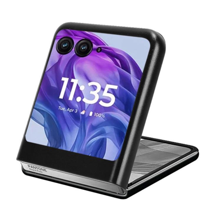 For Motorola Razr 60 Wristband Leather Back Phone Case