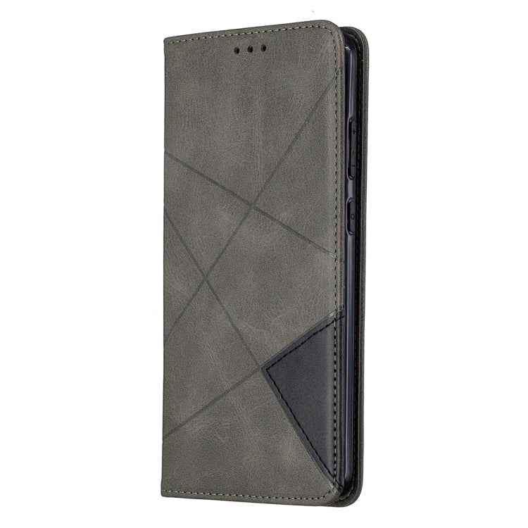 For Nokia 5.3 Rhombus Texture Horizontal Flip Magnetic Leather Case with Holder & Card Slots & Wallet