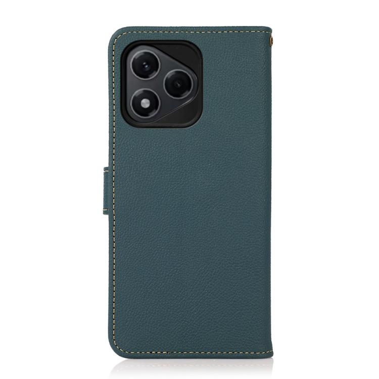For Honor 400 Lite Global  KHAZNEH Custer Genuine Leather RFID Phone Case