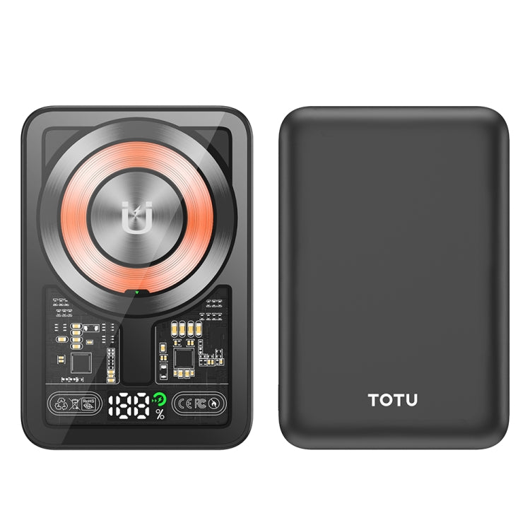 TOTU CPBW-015 Crystal Series 5000mAh Magnetic Fast Charging Power Bank