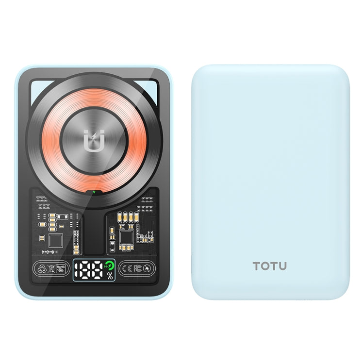 TOTU CPBW-015 Crystal Series 5000mAh Magnetic Fast Charging Power Bank