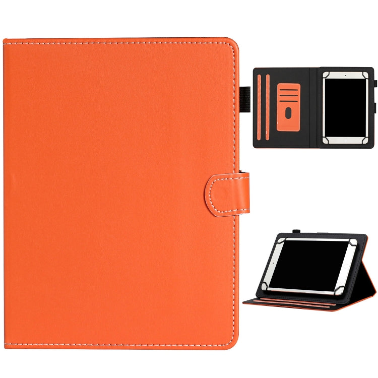For 8 inch Universal Solid Color Horizontal Flip Leather Case with Card Slots & Holder & Pen Slot
