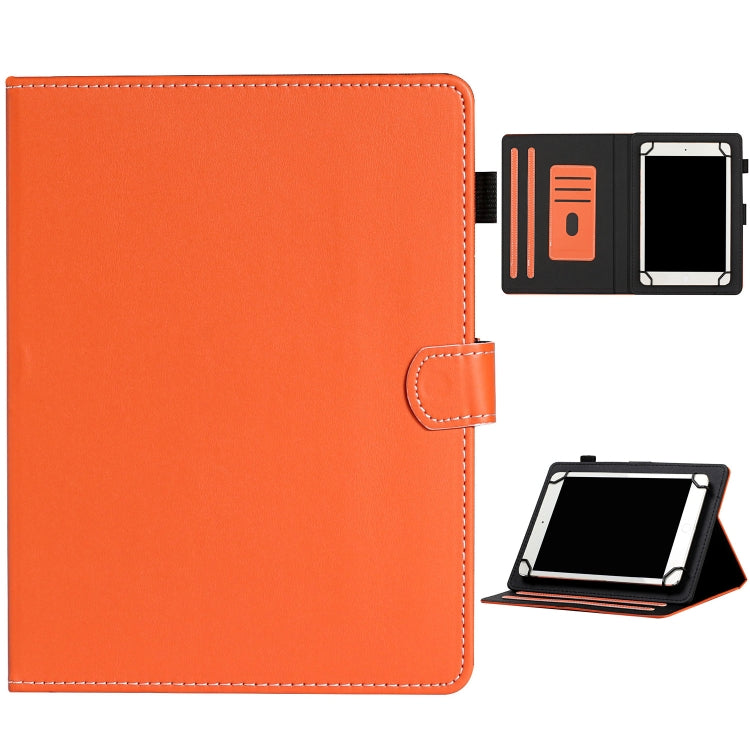 For 10 inch Universal Solid Color Horizontal Flip Leather Case with Card Slots & Holder & Pen Slot