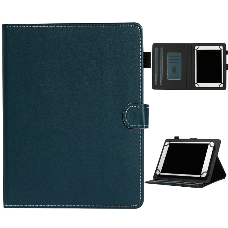 For 10 inch Universal Solid Color Horizontal Flip Leather Case with Card Slots & Holder & Pen Slot