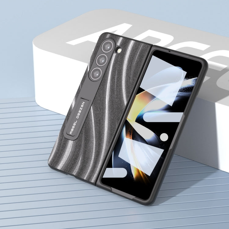 For Samsung Galaxy Z Fold5 ABEEL Integrated Galactic Pattern Protective Phone Case with Holder