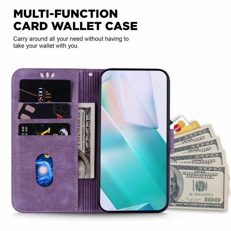 For OPPO A60 4G Little Tiger Embossed Leather Phone Case