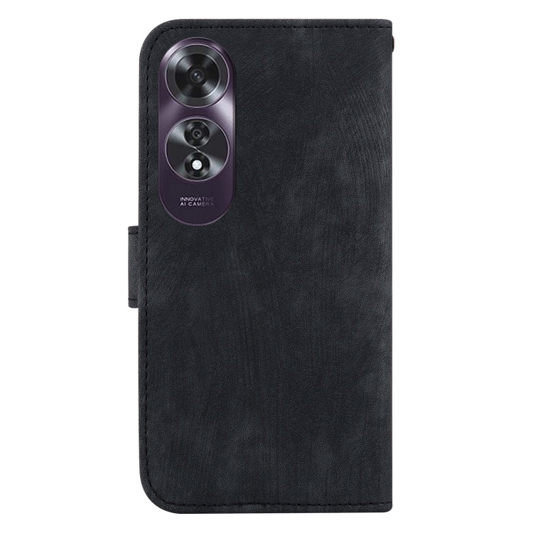 For OPPO A60 4G Little Tiger Embossed Leather Phone Case