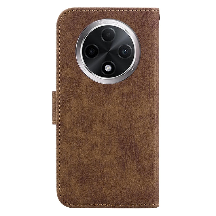 For OPPO A3 Pro 5G Little Tiger Embossed Leather Phone Case