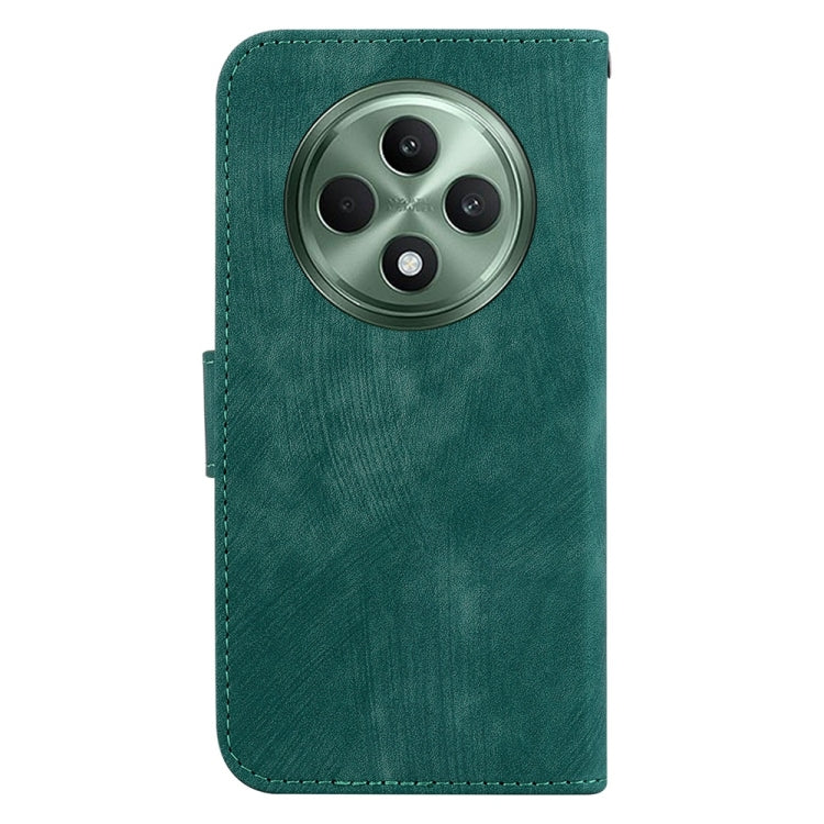 For OPPO Reno12 F 5G Little Tiger Embossed Leather Phone Case