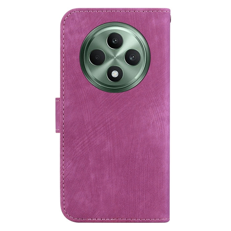 For OPPO Reno12 F 5G Little Tiger Embossed Leather Phone Case