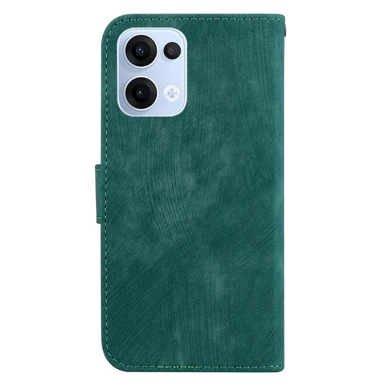 For OPPO Reno13 Global Little Tiger Embossed Leather Phone Case