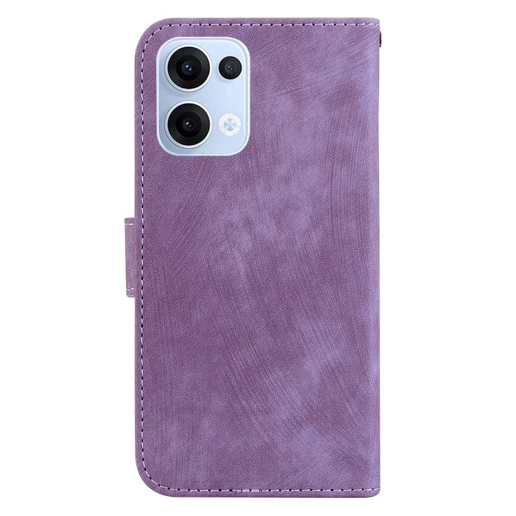 For OPPO Reno13 Global Little Tiger Embossed Leather Phone Case