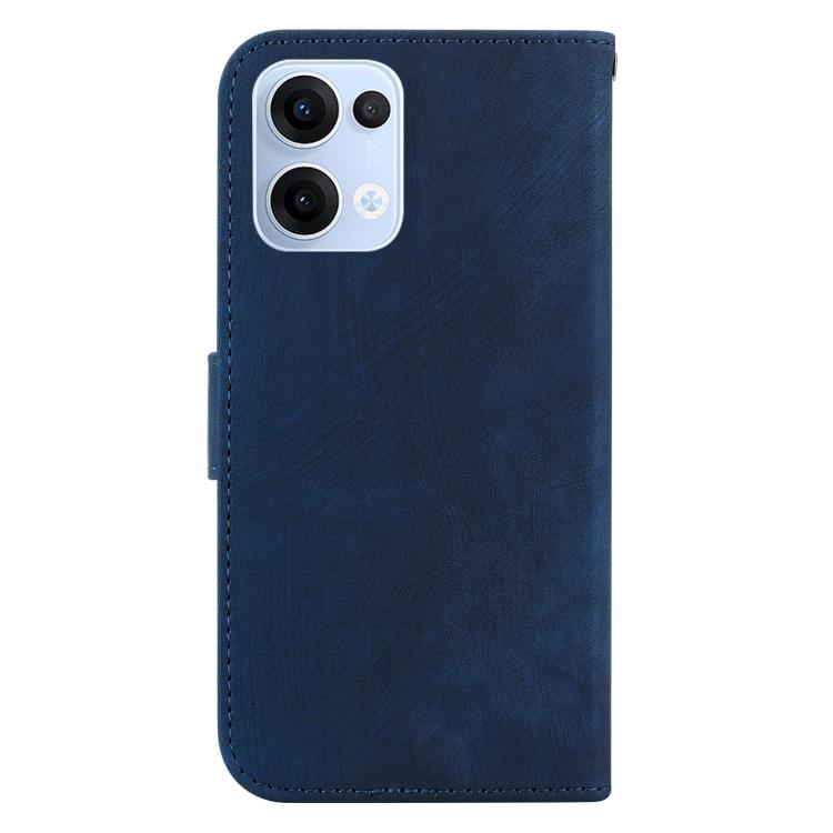 For OPPO Reno13 Global Little Tiger Embossed Leather Phone Case