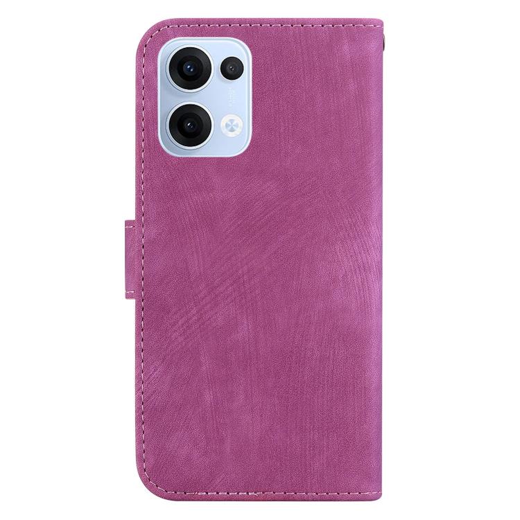For OPPO Reno13 Global Little Tiger Embossed Leather Phone Case
