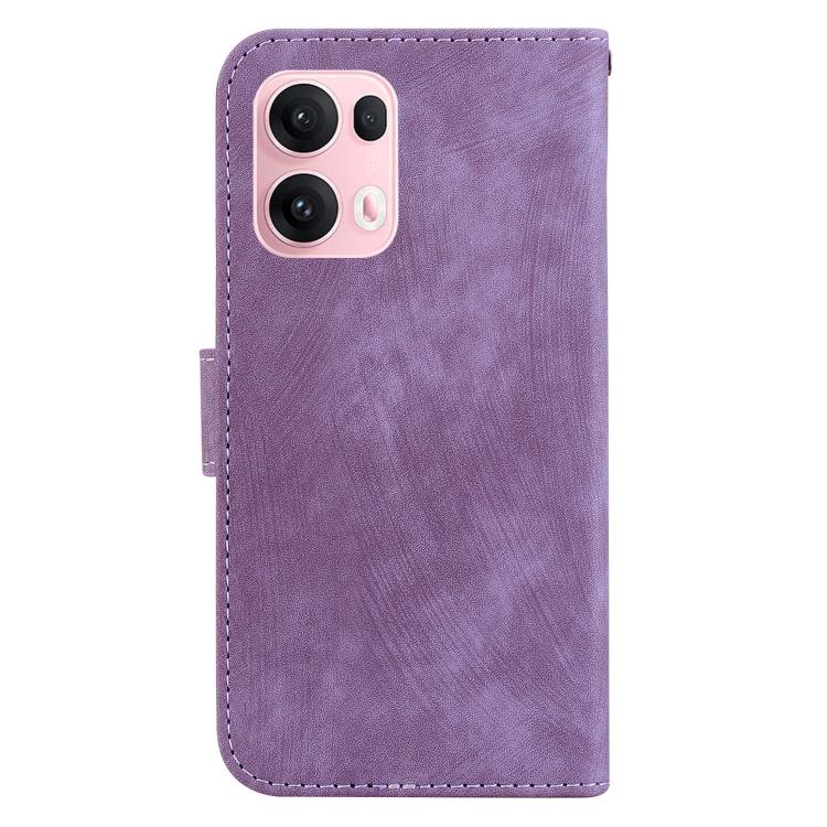 For OPPO Reno13 Pro Global Little Tiger Embossed Leather Phone Case