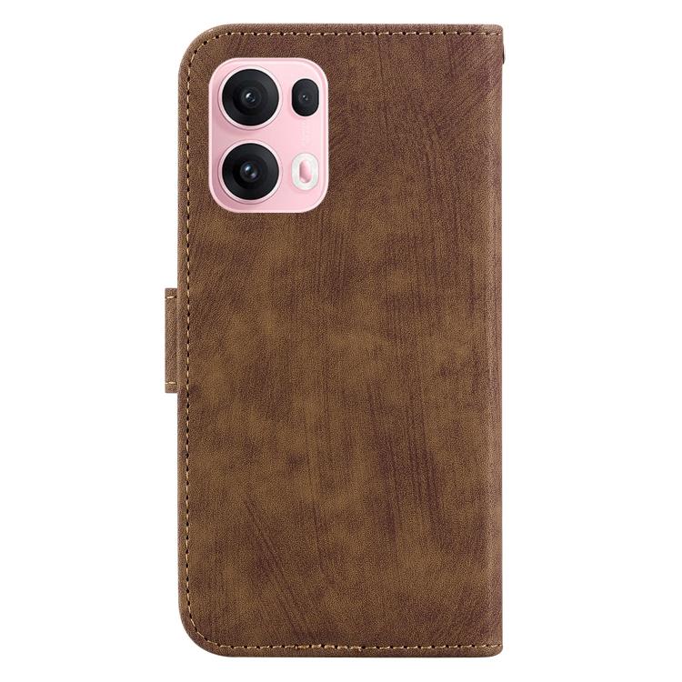 For OPPO Reno13 Pro Global Little Tiger Embossed Leather Phone Case
