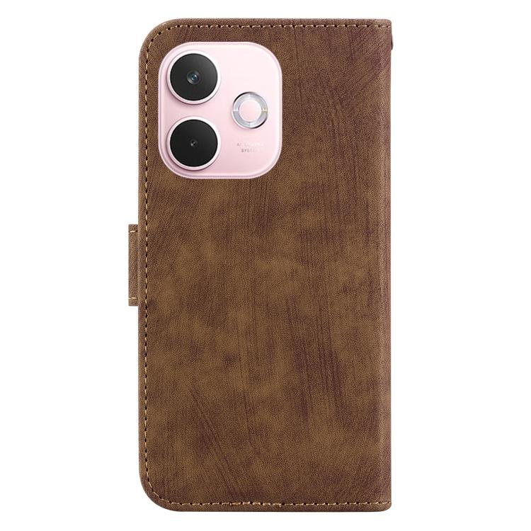 For OPPO A5 Pro 5G Little Tiger Embossed Leather Phone Case
