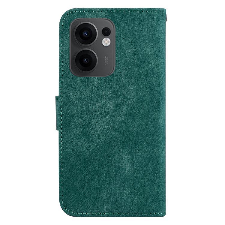 For OPPO Reno13 F 4G / 5G Little Tiger Embossed Leather Phone Case