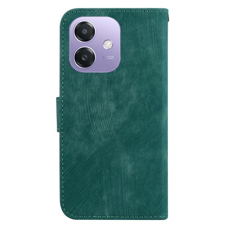 For OPPO A5x 5G / A3 4G / 5G / A3x 4G / 5G Little Tiger Embossed Leather Phone Case