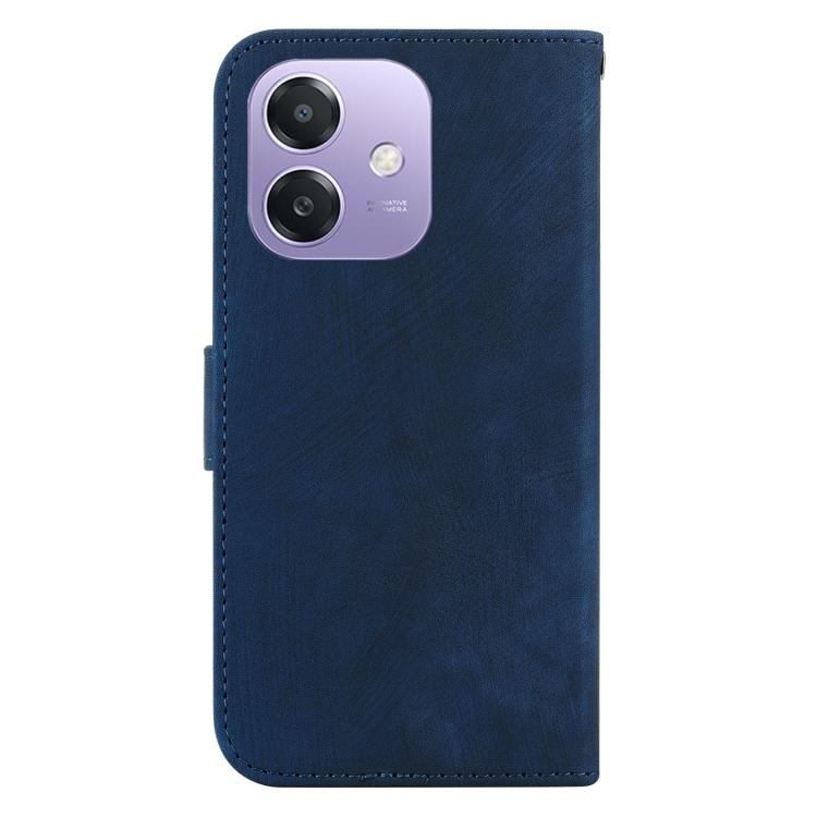 For OPPO A5x 5G / A3 4G / 5G / A3x 4G / 5G Little Tiger Embossed Leather Phone Case