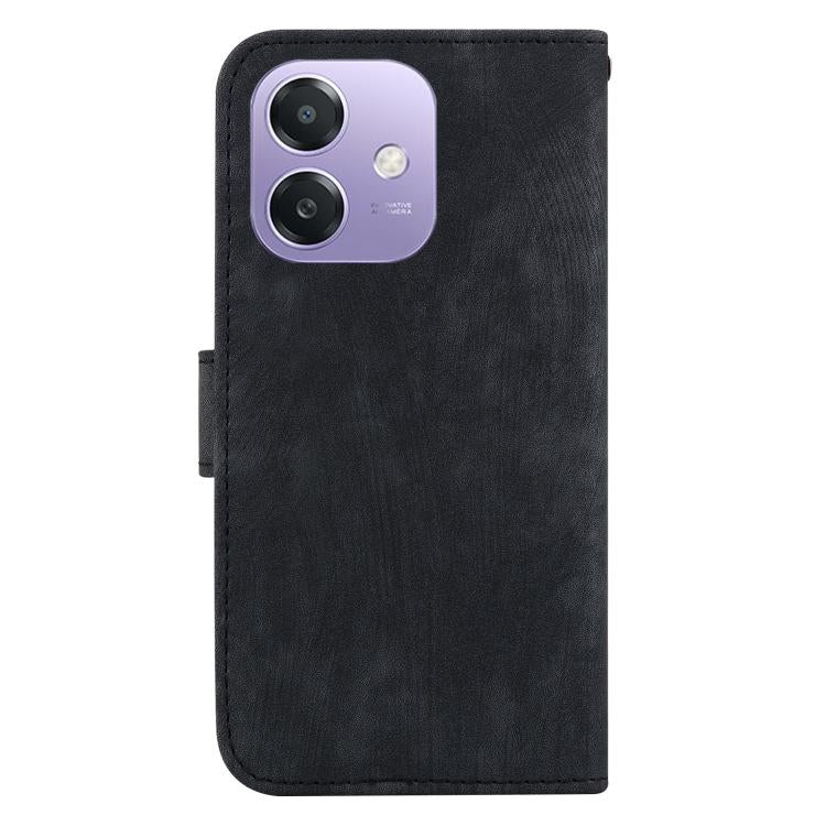 For OPPO A5x 5G / A3 4G / 5G / A3x 4G / 5G Little Tiger Embossed Leather Phone Case