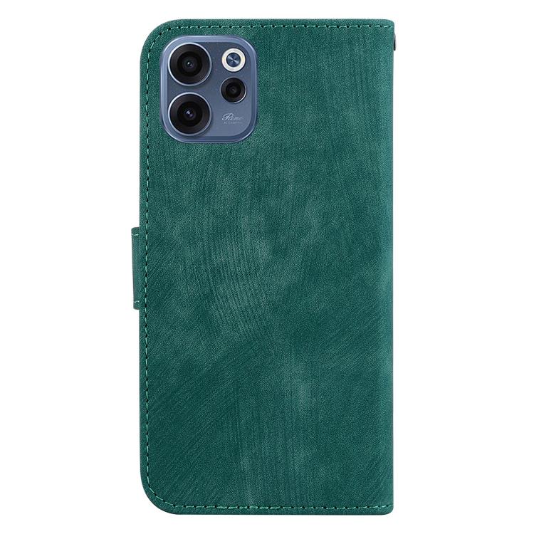 For OPPO Reno15 F 5G Global Little Tiger Embossed Leather Phone Case