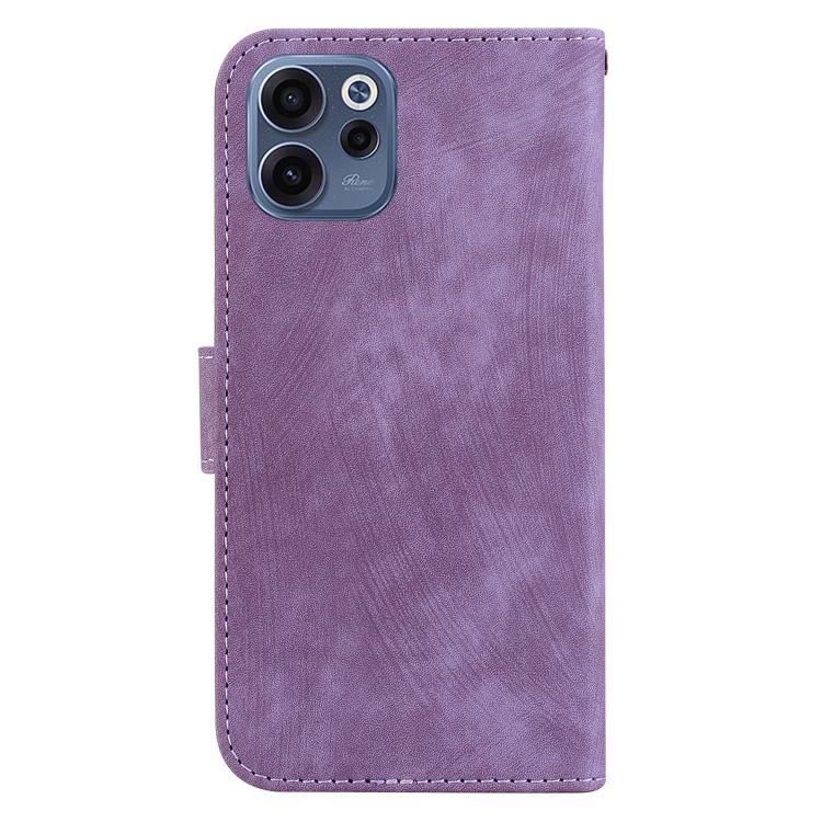 For OPPO Reno15 F 5G Global Little Tiger Embossed Leather Phone Case