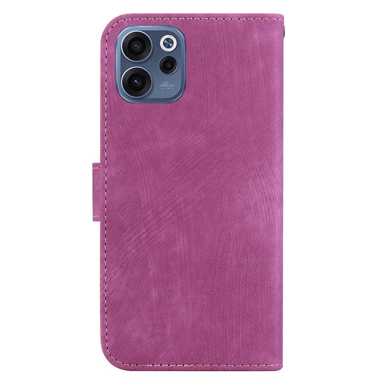 For OPPO Reno15 F 5G Global Little Tiger Embossed Leather Phone Case