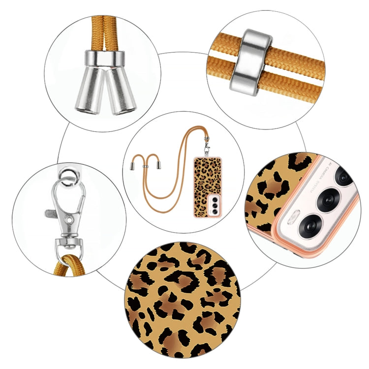 For OPPO Reno12 Global Electroplating Dual-side IMD Phone Case with Lanyard