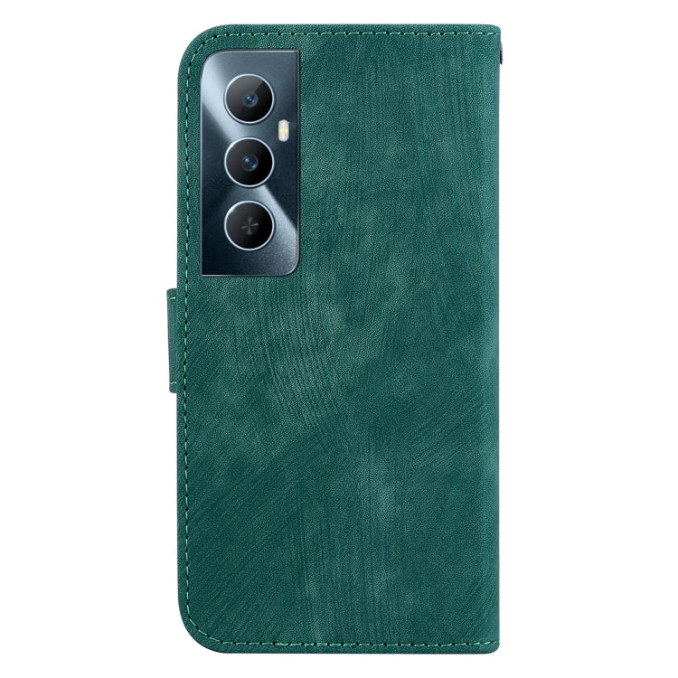 For Realme C65 4G Little Tiger Embossed Leather Phone Case