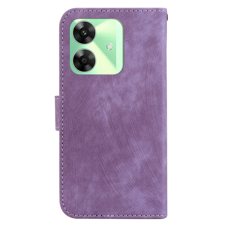 For Realme C61 / C63 / Note 60 Little Tiger Embossed Leather Phone Case