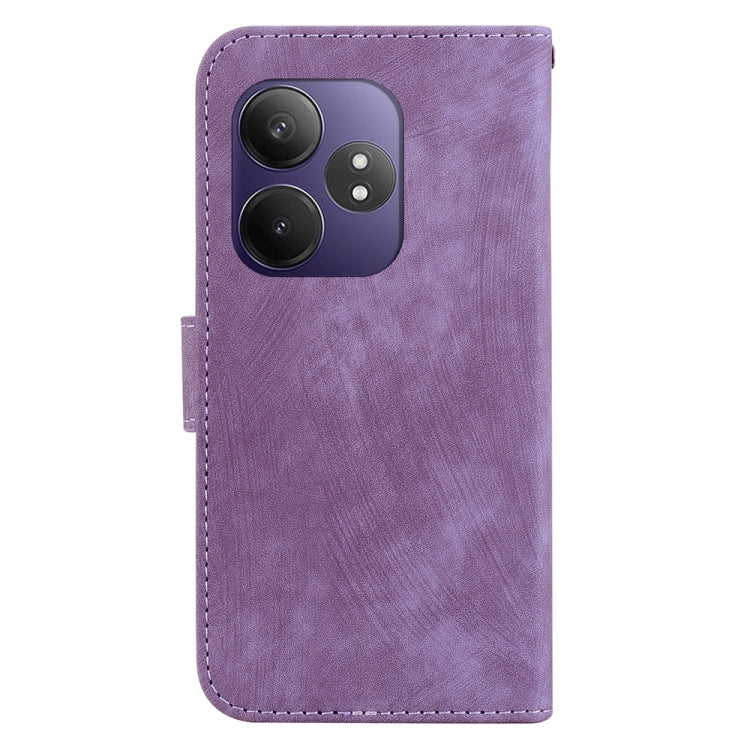For Realme GT 6 / GT 6T / GT Neo6 Little Tiger Embossed Leather Phone Case