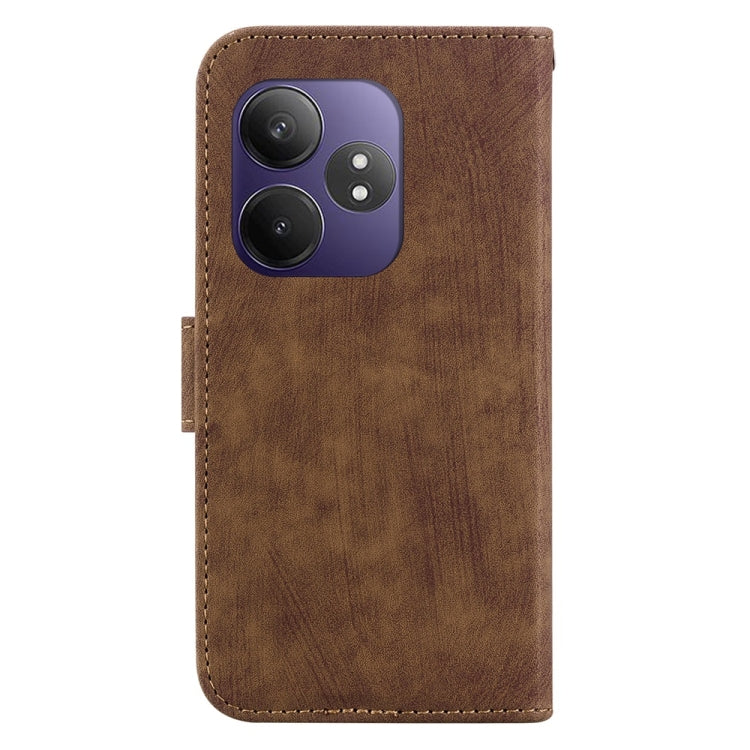 For Realme GT 6 / GT 6T / GT Neo6 Little Tiger Embossed Leather Phone Case