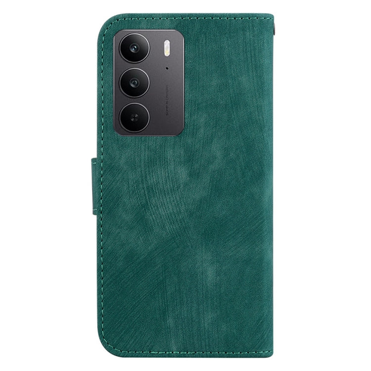 For Realme C75 Little Tiger Embossed Leather Phone Case