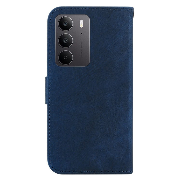 For Realme C75 Little Tiger Embossed Leather Phone Case