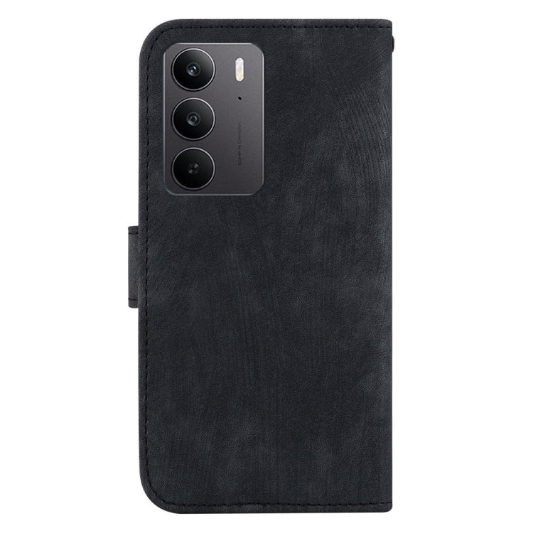 For Realme C75 Little Tiger Embossed Leather Phone Case