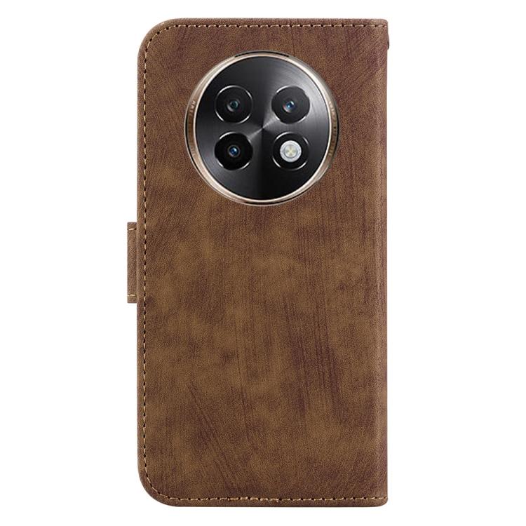 For Realme 13+ Global Little Tiger Embossed Leather Phone Case