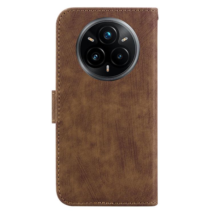 For Realme 14 Pro+ Little Tiger Embossed Leather Phone Case