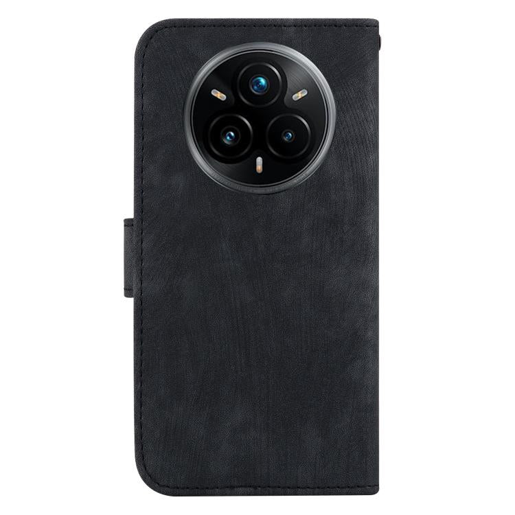 For Realme 14 Pro+ Little Tiger Embossed Leather Phone Case
