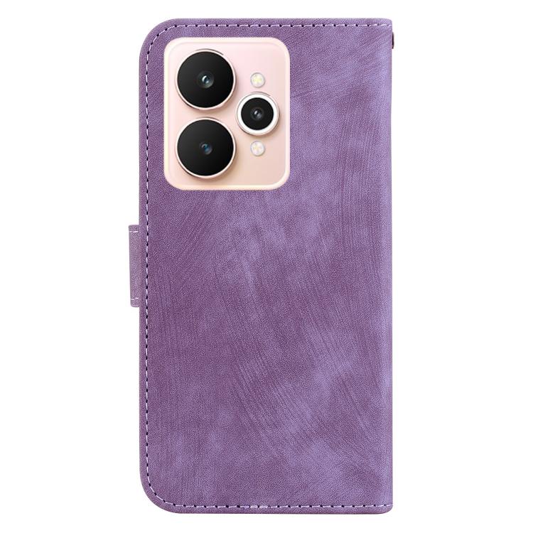 For Realme 15 5G / Realme 15 Pro 5G Little Tiger Embossed Leather Phone Case