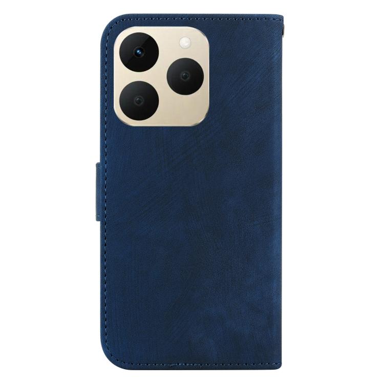 For Realme 15T 5G Little Tiger Embossed Leather Phone Case
