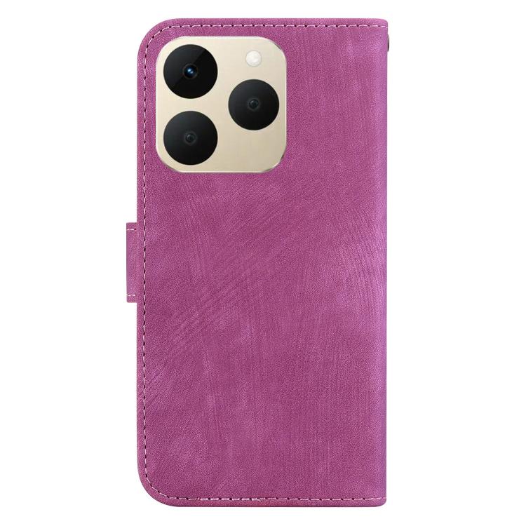 For Realme 15T 5G Little Tiger Embossed Leather Phone Case