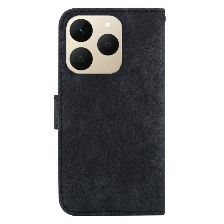 For Realme 15T 5G Little Tiger Embossed Leather Phone Case