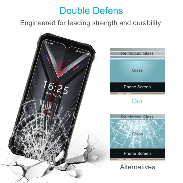 For HOTWAV T7 Pro 10pcs 0.26mm 9H 2.5D Tempered Glass Film